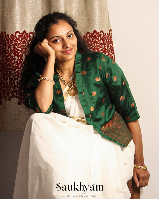 Pure Cotton Printed Jacket