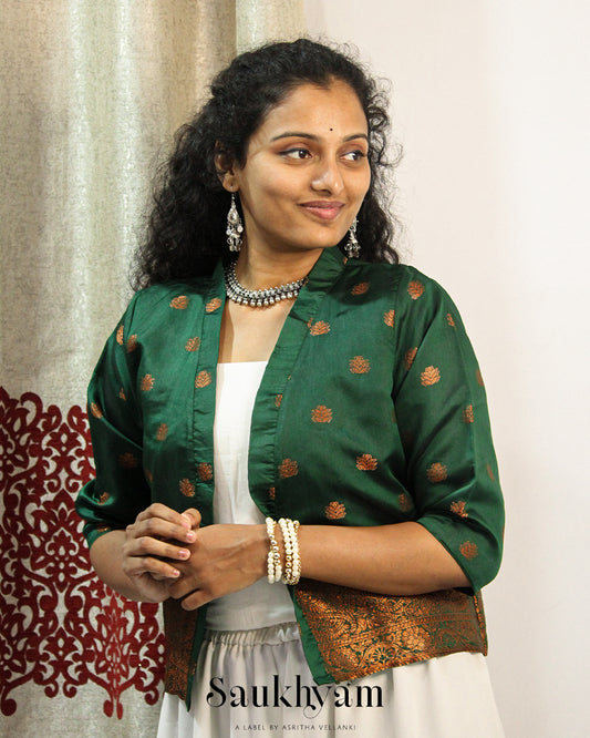 Pure Cotton Printed Jacket