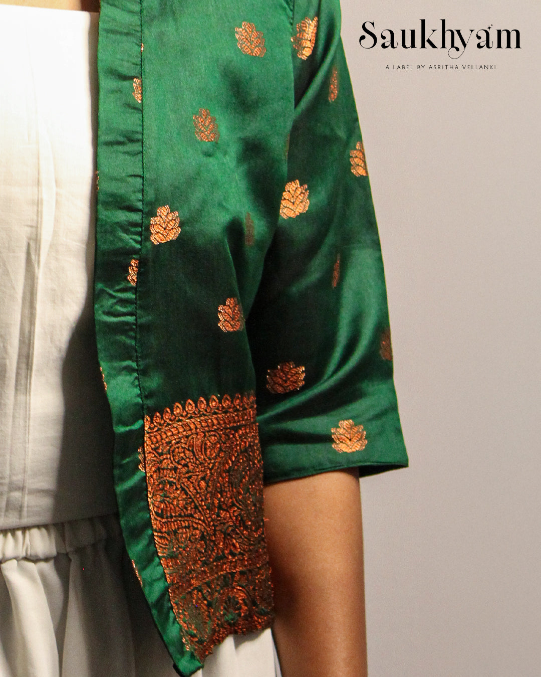 Pure Cotton Printed Jacket